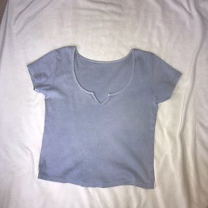 John galt/Brandy Melville baby blue top